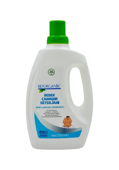 Bey Organik Vegan Bebek Çamaşır Deterjanı 750 Ml