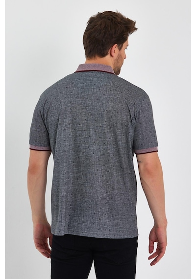 Alexander Gardi Alexandergardı Desenli Polo Yaka T-shirt 1043 001