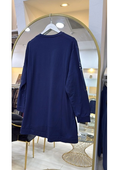 İnvee Tunik 7226 Lacivert Siyah