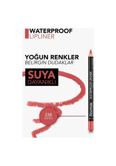 Flormar Waterproof Lipliner No:238 01