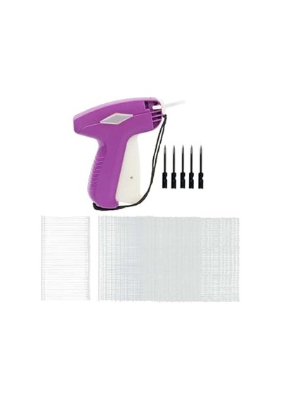 Standart 45mmtekstil Kılçık Ve Tabancası Ve 5 Li Yedek Iğnesi Set 10