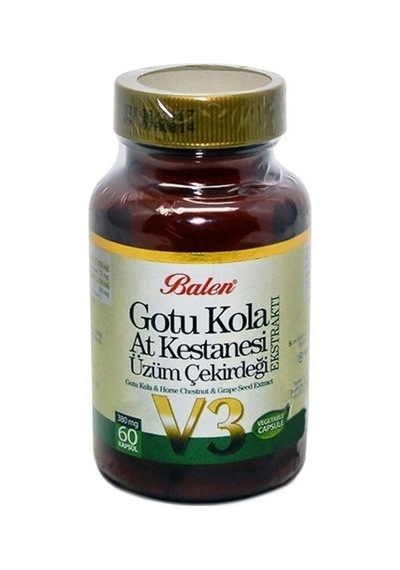 Balen Gotu Kola At Kestanesi Üzüm Çekirdeği Kapsül 60 Kapsül