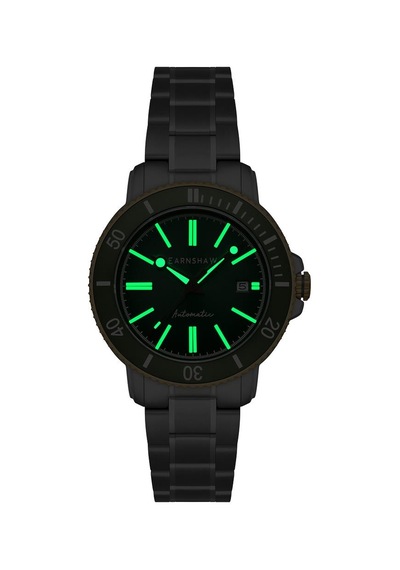 Earnshaw Es-8331-55 Erkek Kol Saati Metalik Gri