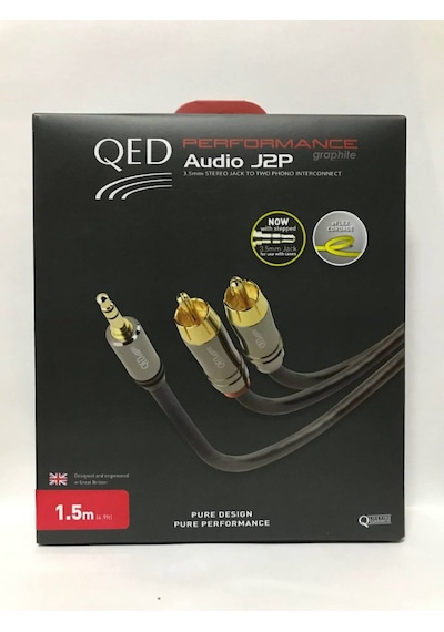 QED QE-6500 Performance Audio J2P 3,5mm Jack-RCA Kablo 1,5 m