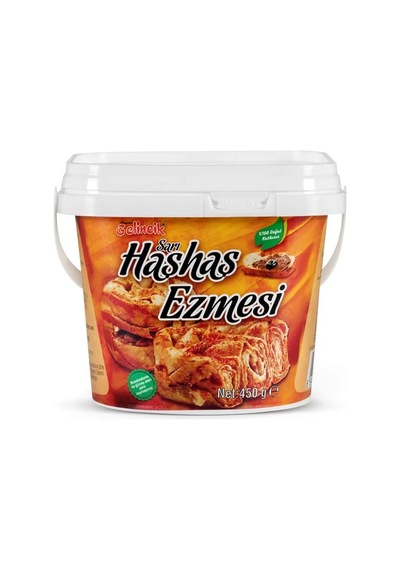 Sarı Haşhaş Ezmesi 450 Gr Geleneksel Yoğun Aromalı Kahvaltılık Ezme