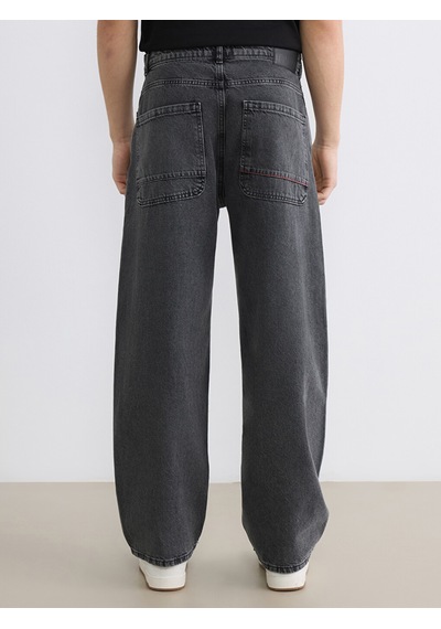 Lcw Jeans Antrasit Süper Baggy Fit Erkek Jean Pantolon