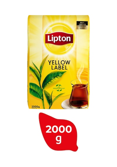 Lipton Yellow Label Dökme Çay 2000 Gr