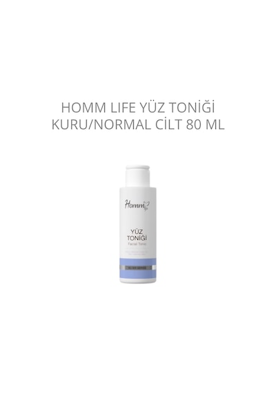 Homm Life Kuru ve Normal Ciltler İçin Yüz Toniği  80 ML