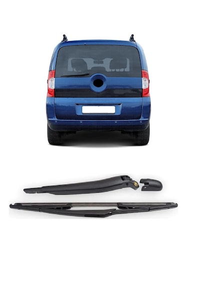 Fiat Fiorino Tek Kapılı 2007 - 2024 Uyumlu Arka Cam Silecek Kolu Ve Süpürgesi Takım 71744176