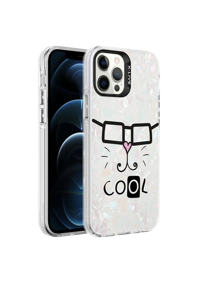 More Tr Apple Uyumlu iPhone 12 Pro Max Kılıf Mermer Desenli Zore Marbello Kapak