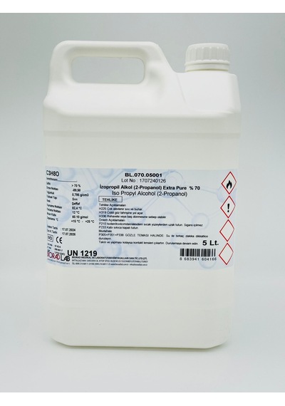 Biorad Izopropil Alkol %70 5 L