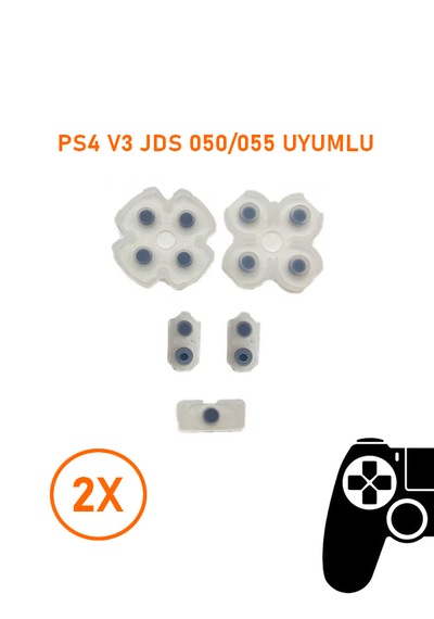 2 Takım Ps4 V3 Jds 050 055 Kollar İle Uyumlu İç Lastik Takımı