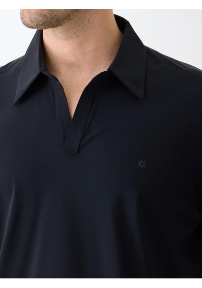 İsaora Isaora Aıry Polo Black Erkek Polo T-shırts Isr3201-ss26-0 Siyah