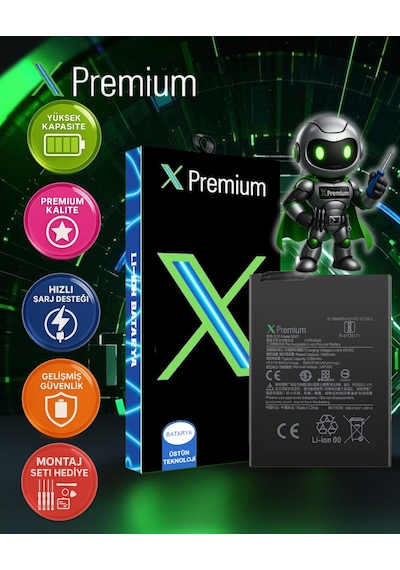 Xiaomi Poco X3 / Poco X3 Pro / Poco X3 Nfc Batarya Pil Süper Yüksek Kalite Bn57 5160 Mah Xpremium