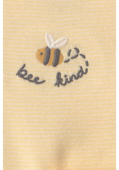 Carter's Kız Bebek Layette 3'lü Body Pantolon Takım Sarı 1v253810