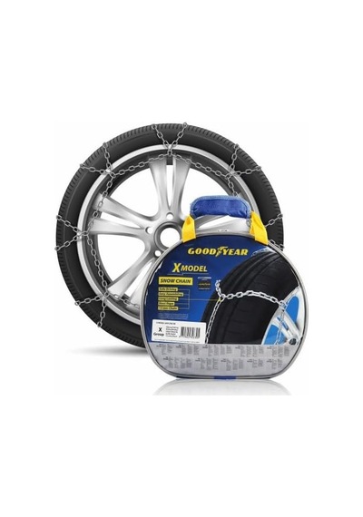 Goodyear Hizli Sök-tak Ekstra Güçlü Kar Zinciri, 6 Cm 3,20 Mm Diğer