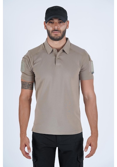 Combat Tactical T-shırt Tactıcal K.kol Pike - 802-961-bej Bej