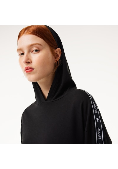 Lacoste Kadın Sweatshırt Sf1473-00-031 Siyah