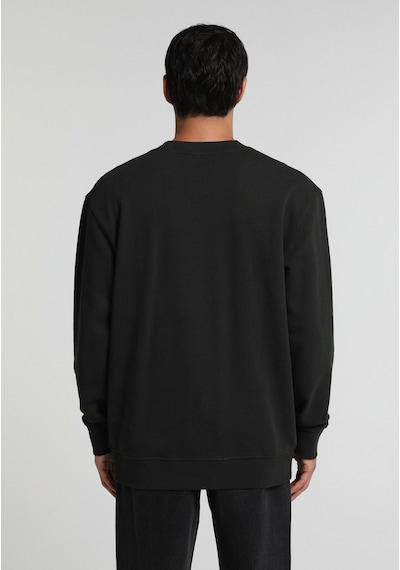 Colin's Colins Relaxed Fit Yuvarlak Yaka Düz Erkek Yeşil Sweatshirt Cl1082256 Q1.v2 Kha Haki