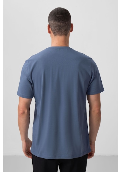 Tommylife Tommy Life Petrol Basic Kısa Kol Standart Kalıp V Yaka Erkek T-shirt - 87912 PETROL