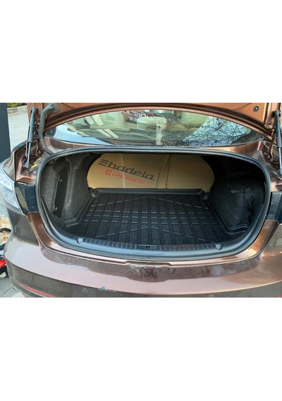 MAZDA 3 Sedan 2010-2011-2012 3D KAUÇUK BAGAJ HAVUZU KOKUSUZ