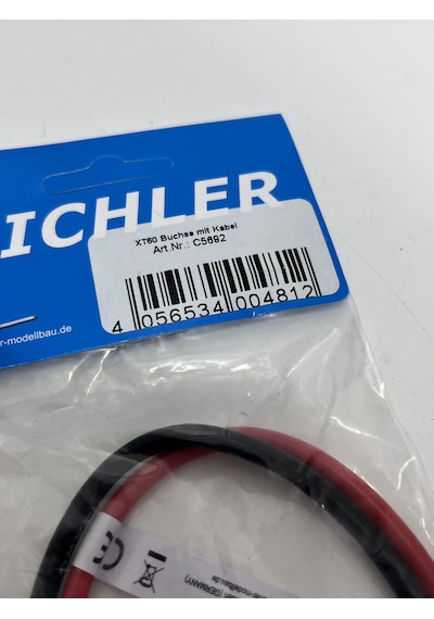 Pichler Xt 60 Soketli Kablo 200mm