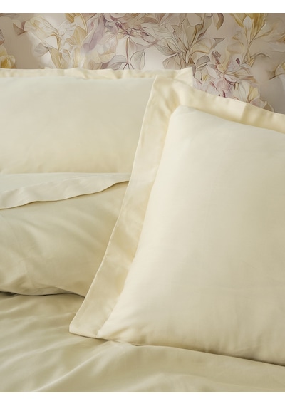 Cotton Box Elegant Saten Tek Kişilik Nevresim Takımı Bej Bej