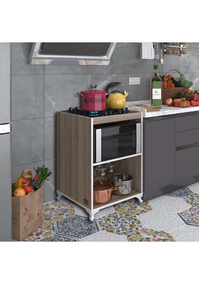 Kenzlife ocak dolabı figen crd 85*60*57 mutfak modül mini fırın  ankastre ocak için