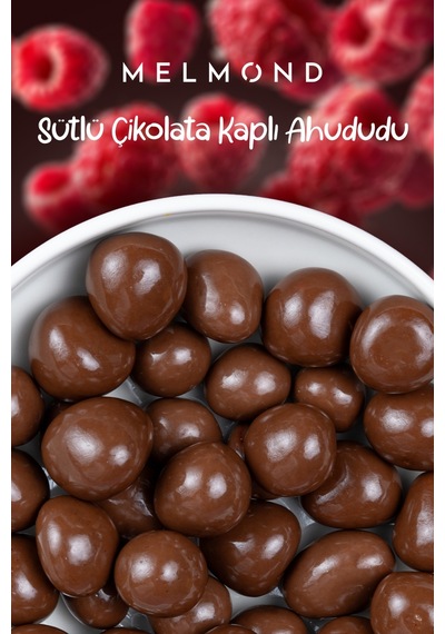 Sütlü Çikolatalı Freeze Dried Ahududu Draje