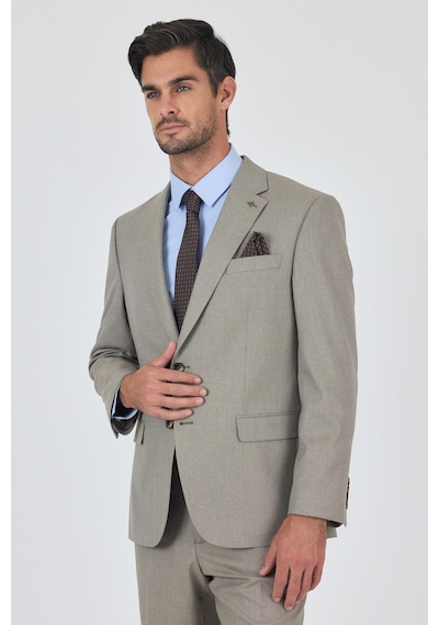 İmza Koyu Bej Mono Yaka Astarlı Çift Yırtmaç Esnek 4 Drop Comfort Fit Classic Takım Elbise 1001250160 Koyu Bej İmza Koyu Bej Mono Yaka Astarlı Çift Yırtmaç Esnek 4 Drop Comfort Fit Classic Takım Elbise 1001250160 Koyu Bej