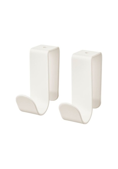 Ikea Lätthet Kanca Ve Klips, Beyaz, 2 Adet