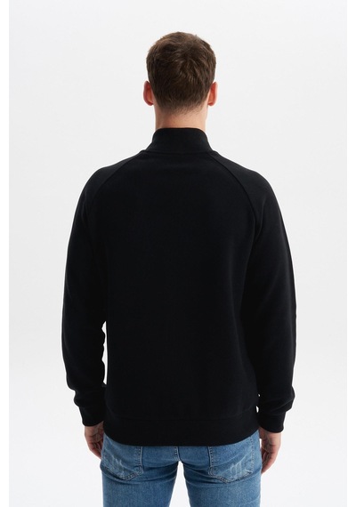 AR-MA Arma Erkek Regular Fit Basic Reglan Kollu Selanik Sweatshirt Karbon Fırçalı, Dik Yaka, Tam Fermuar, Cepli, Pamuk Polyester K30324698202 Siyah AR-MA Arma Erkek Regular Fit Basic Reglan Kollu Selanik Sweatshirt Karbon Fırçalı, Dik Yaka, Tam Fermuar, Cepli, Pamuk Polyester K30324698202 Siyah