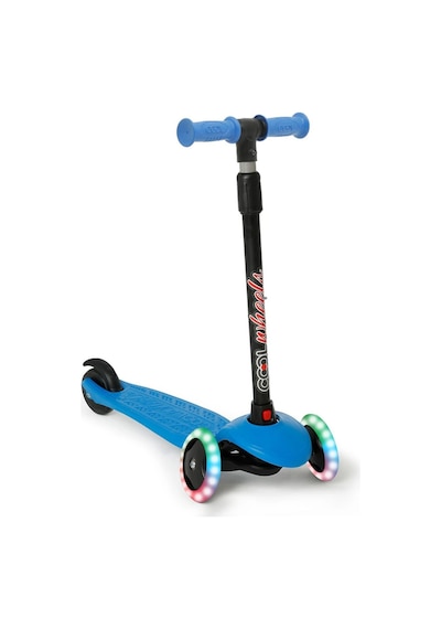 Işıklı 3 Tekerlekli Çocuk Scooter Mavi