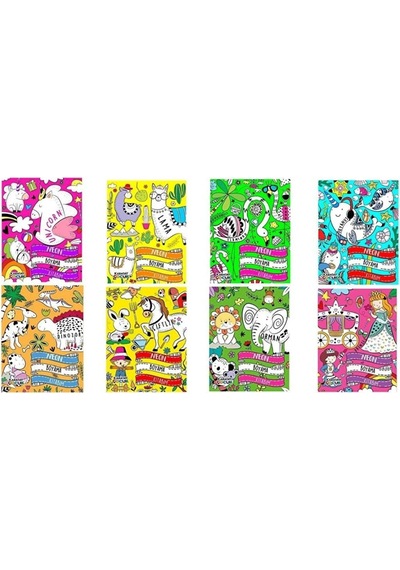 Neon Boyama Kitabım 8 - Ayho-876507