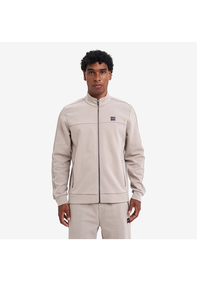 Lescon Gri Erkek Fermuarlı Sweatshirt 26n-1141