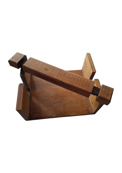 Masif Ahşap Çam Ağacı Dekoratif Peçetelik 19 Cm X 15,5 Cm