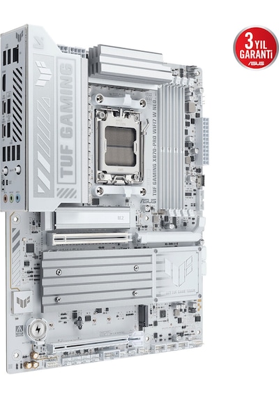 Asus Tuf Gamıng X870-pro Wıfı7 W Neo Ddr5 Hdmı-dp Typec Pcıe 5.0 Am5 Atx Beyaz