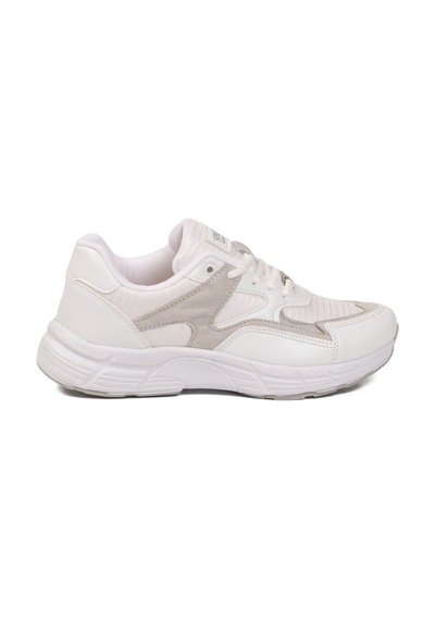 Grijak Beyaz Bağcıklı Unisex Spor Ayakkabı 304 G