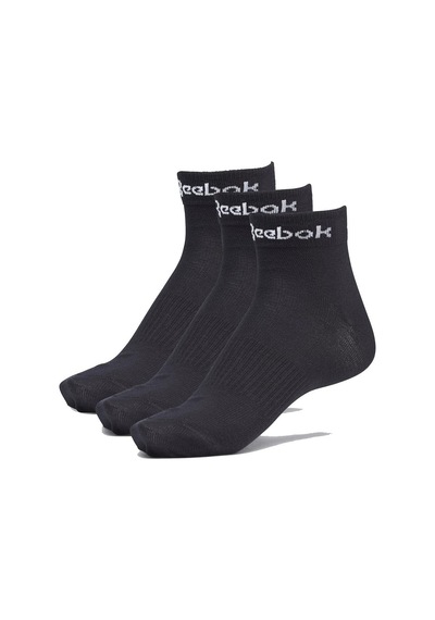 Reebok Gh8166 Act Core Unisex 3'lü Siyah Çorap Siyah