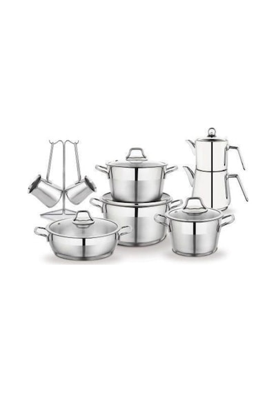 Schafer Inox 15 Parça Çelik Çeyiz Seti
