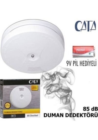 Ct 9451 Duman Dedektörü Pilli Ct-9451