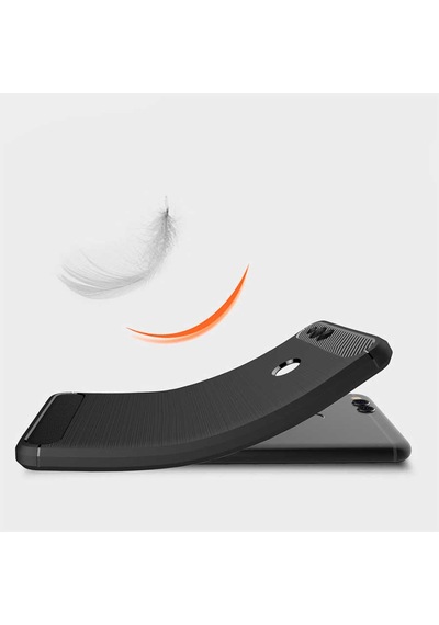 Huawei Honor 7x Kılıf Zore Room Silikon Kapak Gri