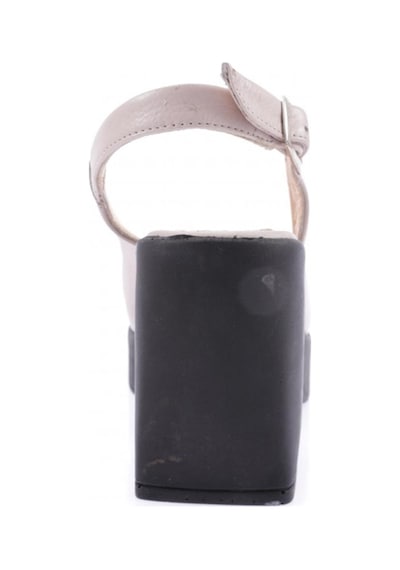 Dgn 28003-2108 Bayan Dolgu Taban Topuklu Sandalet 28003-2108-R0378 Buz