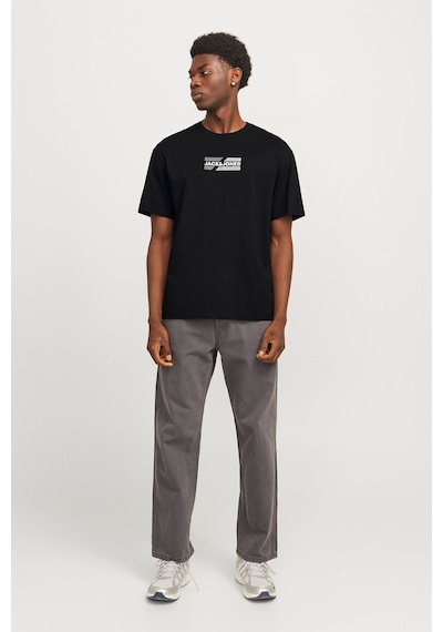 Jack & Jones  Jjcorp Erkek Siyah Tişört