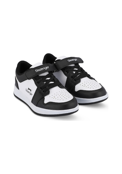 Slazenger PRINCE I Çocuk Cırt Cırtlı Beyaz / Siyah Günlük Spor Ayakkabısı Slazenger PRINCE I Çocuk Cırt Cırtlı Beyaz / Siyah Günlük Spor Ayakkabısı