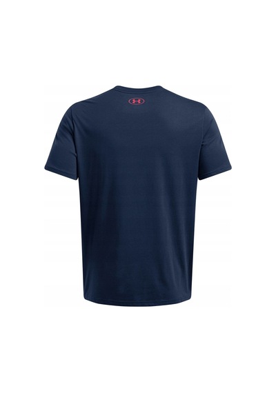 Under Armour Ua M Boxed Sports Updated Erkek Tişört 1386793-408 Lacivert
