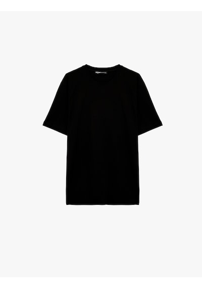 Koton Regular Fit Kısa Kollu Bisiklet Yaka Pamuklu Basic Tişört Siyah 6sam10332mk Koton Regular Fit Kısa Kollu Bisiklet Yaka Pamuklu Basic Tişört Siyah 6sam10332mk