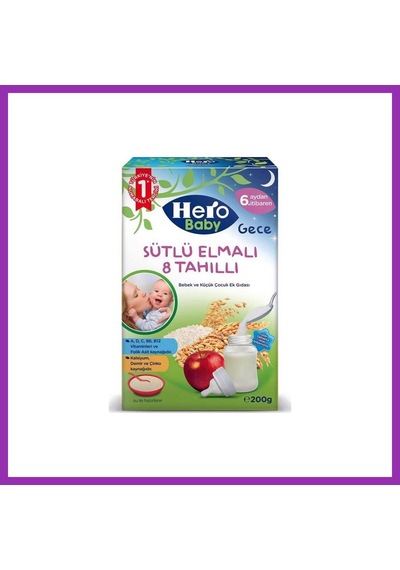 Bezos Sütlü Tahıl Elma 200 G. 1 Adet Bty