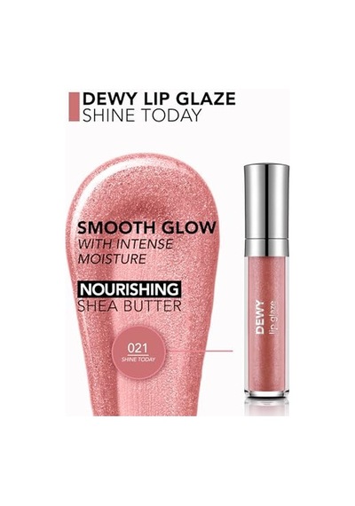 Flormar Besleyici Dudak Parlatıcısı - Dewy Lip Glaze - 021 Shine Today-8682536069380