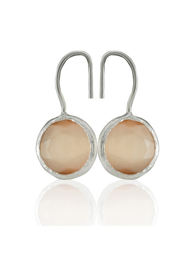Kadir Jewellery Gümüş Kaplama Kadın Taşlı Küpe -el İşçiliği Ve Hipoalerjenik Küpe Parlement Mavisi 90360438